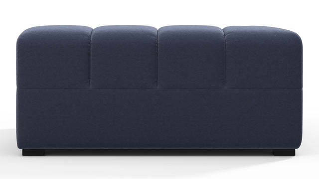 Tufted - Tufted Module, Deep Left Corner Half, Royal Blue Wool