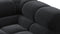 Tufted - Tufted Module, Deep Right Corner Half, Black Velvet