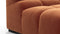 Tufted - Tufted Module, Deep Right Corner Half, Spice Velvet