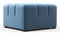 Tufted - Tufted Module, Right Corner, Aegean Blue Velvet