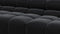 Tufted - Tufted Sectional, Extra Large Sofa, Black Velvet