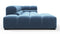 Tufted - Tufted Sectional, Small L, Left, Aegean Blue Velvet