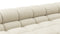 Tufted - Tufted Sectional, Large Left Corner, Eggshell Boucle