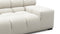 Tufted - Tufted Sectional, Extra Large Right Corner, Oatmeal Brushed Weave