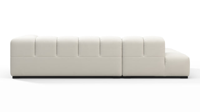 Tufted - Tufted Sectional, Small L, Left, Natural Weave