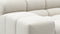 Tufted - Tufted Sectional, Small, Left Chaise, Natural Weave