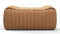 Sandra - Sandra Ottoman, Camel Premium Leather