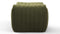 Sandra - Sandra Ottoman, Olive Green Velvet