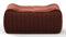 Sandra - Sandra Ottoman, Burgundy Velvet