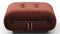 Soriana - Soriana Ottoman, Burgundy Velvet