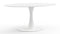 Aarhus - Aarhus Oval Dining Table, White Lacquer, 67