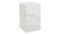 Plinth - Plinth Side Table, White Marble