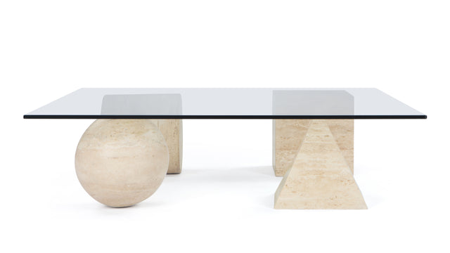 Solange - Solange Coffee Table, Travertine