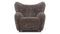 Tired Man - Tired Man Lounge Chair, Frosted Coco Luxe Sheepskin