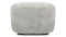 Tired Man - Tired Man Ottoman, Soft Gray Luxe Sheepskin