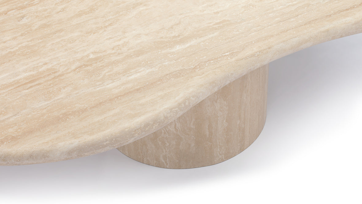 Cloud - Cloud Coffee Table, Travertine