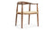 The Round Chair - The Round Chair, Walnut