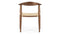 The Round Chair - The Round Chair, Walnut