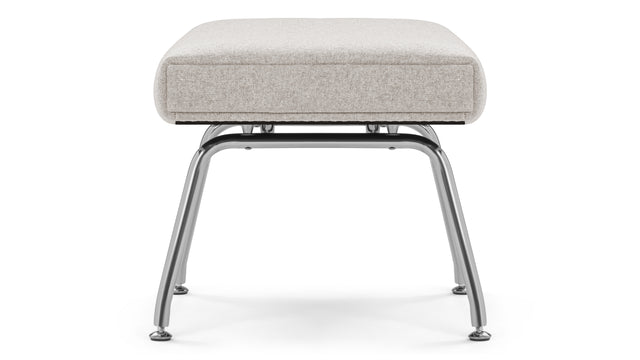 Toro - Toro Ottoman, Wheat Gray Cashmere Wool