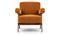 Jeanneret - Jeanneret Lounge Chair, Orange Luxe Velvet