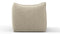 Leandro - Leandro Lounge Chair, Eggshell Vegan Suede