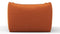 Bambole - Mario Bellini Bambole Lounge Chair, Apricot Velvet