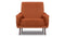 Lady - Lady Armchair, Apricot Velvet