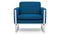 Jura - Jura Armchair, Indigo Blue Wool