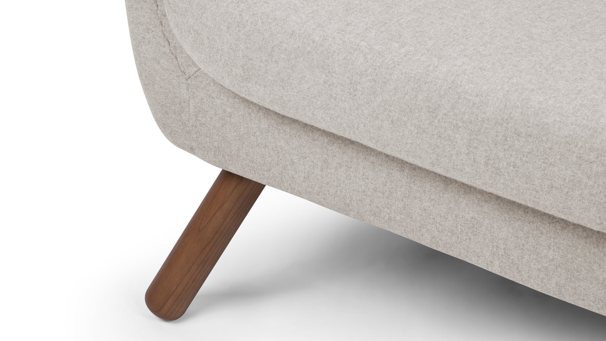 Lyrist - Lyrist Sofa, Wheat Gray Cashmere Wool