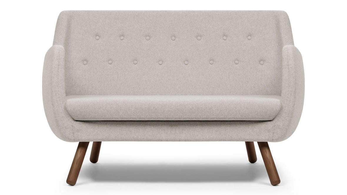 Lyrist - Lyrist Sofa, Wheat Gray Cashmere Wool