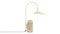 Audo - Audo Table Lamp, Beige and Travertine