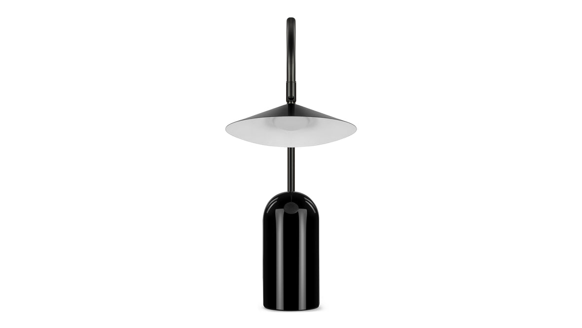 Audo - Audo Table Lamp, Black and Marble