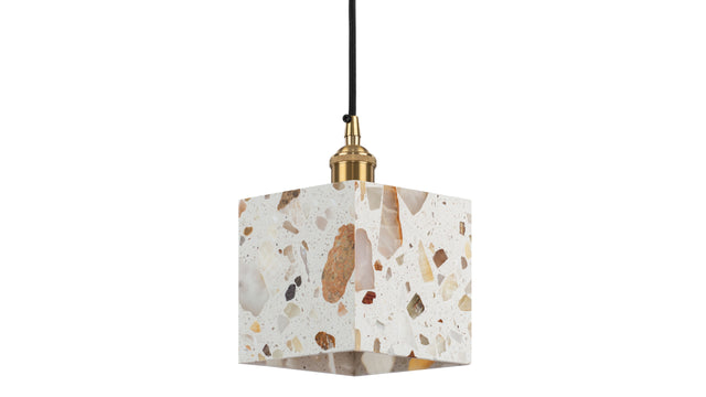 Juno - Juno Square Ceiling Light, Terrazzo