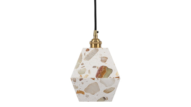 Juno - Juno Prism Ceiling Light, Terrazzo