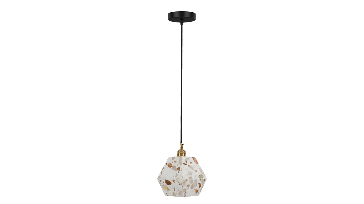 Juno - Juno Prism Ceiling Light, Terrazzo