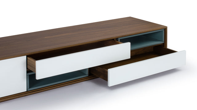 Holland - Holland Media Console, Walnut, 87