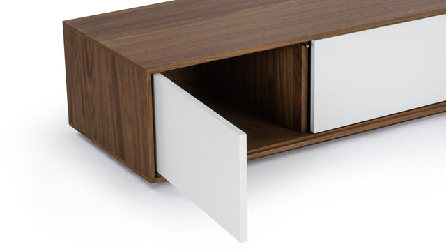 Holland - Holland Media Console, Walnut, 87