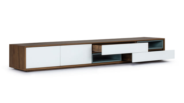 Holland - Holland Media Console, Walnut, 87