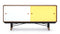 Finn Juhl - Finn Juhl Credenza, Walnut and Yellow