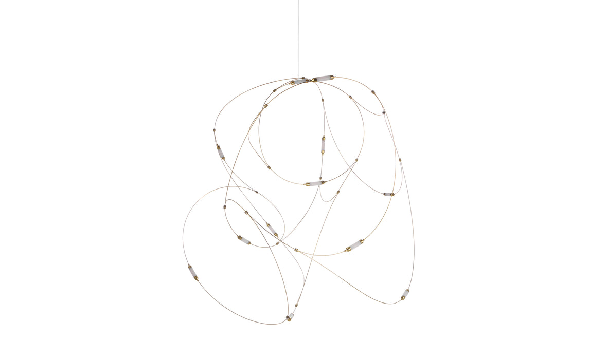 Flock of Light - Flock of Light Chandelier, Medio