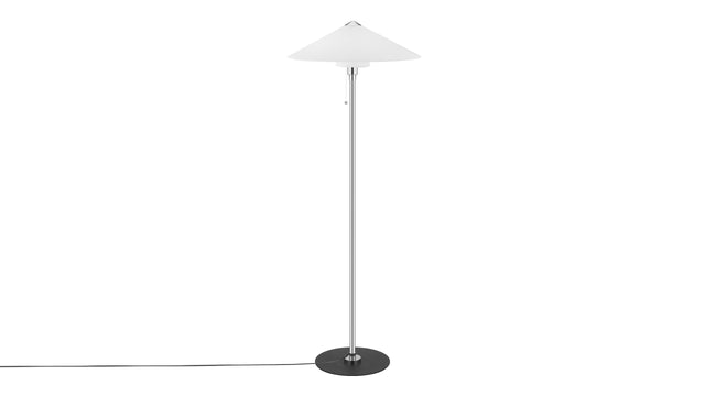 Lutz - Lutz Floor Lamp, Chrome