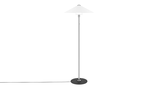 Lutz - Lutz Floor Lamp, Chrome