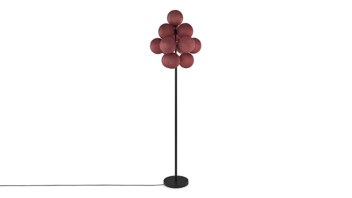 Baya - Baya Floor Lamp, Plum