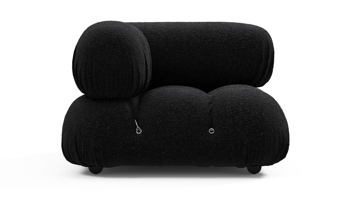 Belia - Belia Module, Left Corner, Black Boucle