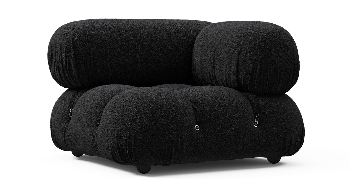 Belia - Belia Module, Right Corner, Black Boucle