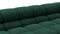 Tufted - Tufted Sectional, Large Left Corner, Forest Green Chenille