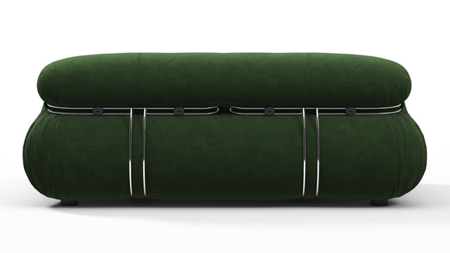 Soriana - Soriana Two Seater Sofa, Tarragon Suede