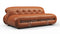 Soriana - Soriana Two Seater Sofa, Tan Premium Leather