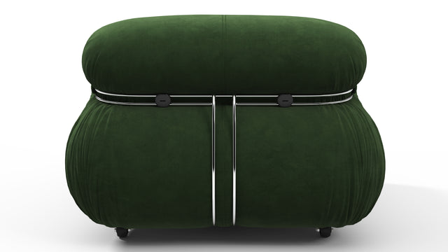 Soriana - Soriana Deep Lounge Chair, Tarragon Suede