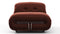 Soriana - Soriana Deep Lounge Chair, Burgundy Velvet